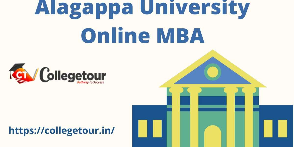 Alagappa University Online MBA admission process, eligibility
